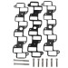 BBK Phenolic Intake Manifold Spacer Kit for BBK SSI Intake (86-95 Mustang 5.0) 1530