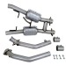 BBK Off-Road H Pipe w/ High Flow Converters (94-95 Mustang 5.0) 1563