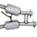 BBK Off-Road H Pipe w/ High Flow Converters (94-95 Mustang 5.0) 1563