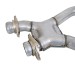 BBK 2.5" X-Pipe w/ High Flow Converters (96-98 Cobra) 1618