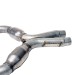 BBK 2-3/4" Short X-Pipe with Converters (05-10 Mustang GT)