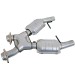 BBK 2.5" X-Pipe w/ High Flow Converters (1996-98 Mustang GT) BBK 1666