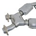 BBK 2.5" X-Pipe w/ High Flow Converters (1996-98 Mustang GT) BBK 1666