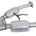 BBK 2.5" Short X-Pipe with High Flow Converters (1994-95 Mustang 5.0) 1672