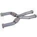 BBK Coyote 5.0 Swap 3" Short X-Pipe w/ Converters (79-04 Mustang)
