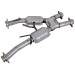 BBK Short X-Pipe w/ High Flow Converters (Auto Trans) 1979-93 Mustang 5.0 1810