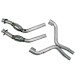 BBK X-Pipe with High Flow Converters (11-14 Mustang V6) 1814