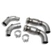 BBK 3" Short X-Pipe with Converters (15-17 Mustang GT) 1816