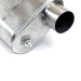 BBK Varitune Adjustable Muffler - Stainless (2-1/2" Offset/Offset) 31015