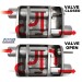 BBK Varitune Adjustable Muffler - Stainless (2-1/2" Offset/Offset) 31015