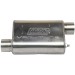 BBK Varitune Muffler - Stainless Steel - 3" Offset / Offset