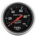 Autometer Sport-Comp 2-5/8" Fuel Press Gauge 0-100PSI No Tubing Mechanical