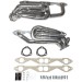 BBK 1-5/8" Shorty Headers - Silver Ceramic (96-99 GM Truck 5.0, 5.7L)