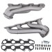 BBK Shorty Headers - Chrome (05-08 Charger, Challenger 5.7)