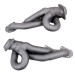 BBK Shorty Headers - Titanium Ceramic (09-18 Ram 5.7L and 19-24 Classic)