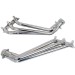 BBK 1-3/4" Chrome Long Tube Headers w/ Converters (10-11 Camaro V6)