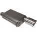 BBK Varitune Axle Back Exhaust - Stainless (05-10 Mustang GT)