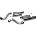 BBK Varitune Axle Back Exhaust  - Stainless (15-17 Mustang GT) 41115