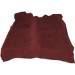 82-93 Mustang Auto Custom Carpets Custom Molded Interior Carpets Red - Convertible