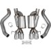 Hooker Blackheart Axle Back Exhaust Kit (05-08 Corvette)