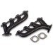 Hooker LS-Series Cast Iron Exhaust Manifolds - Black Ceramic