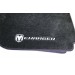 Lloyds Floor Mats Dark Grey with Silver Charger Logo and Emblem (2006-11) UM-CHG4-DKGR-S