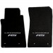 Lloyd Floor Mats Black w/ Silver Camaro Logo (10-12 Camaro) VT-CAM4-BLK-S-RS